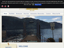 Tablet Screenshot of hotelilportico.com